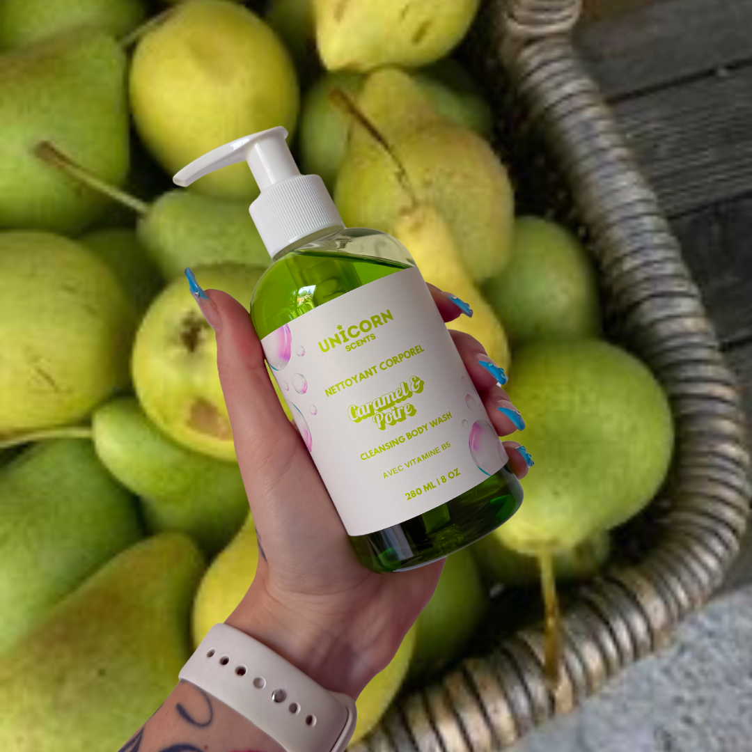 Unicorn Scents - Gel nettoyant Poire et caramel