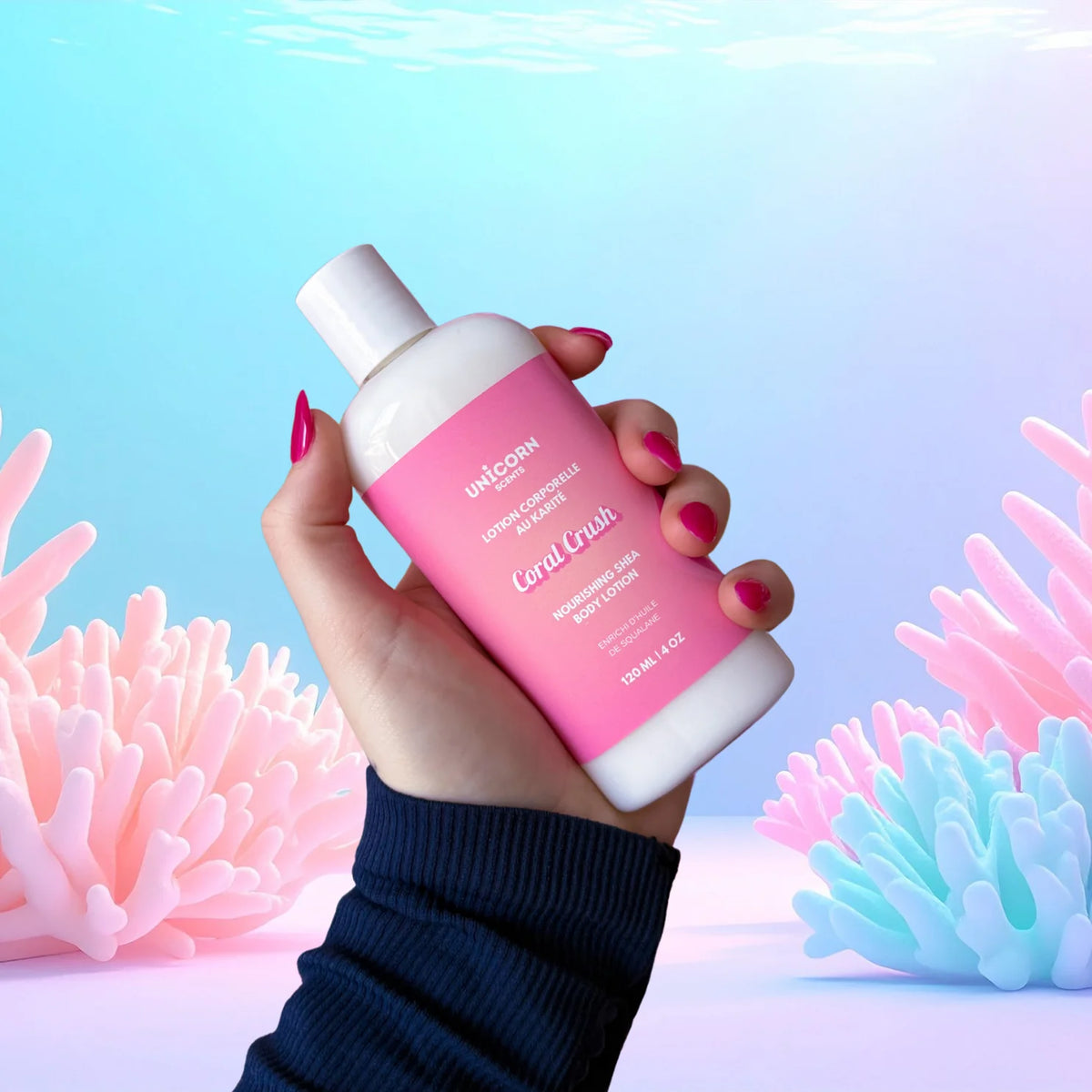 Unicorn Scents _lotion corporelle Coral crush