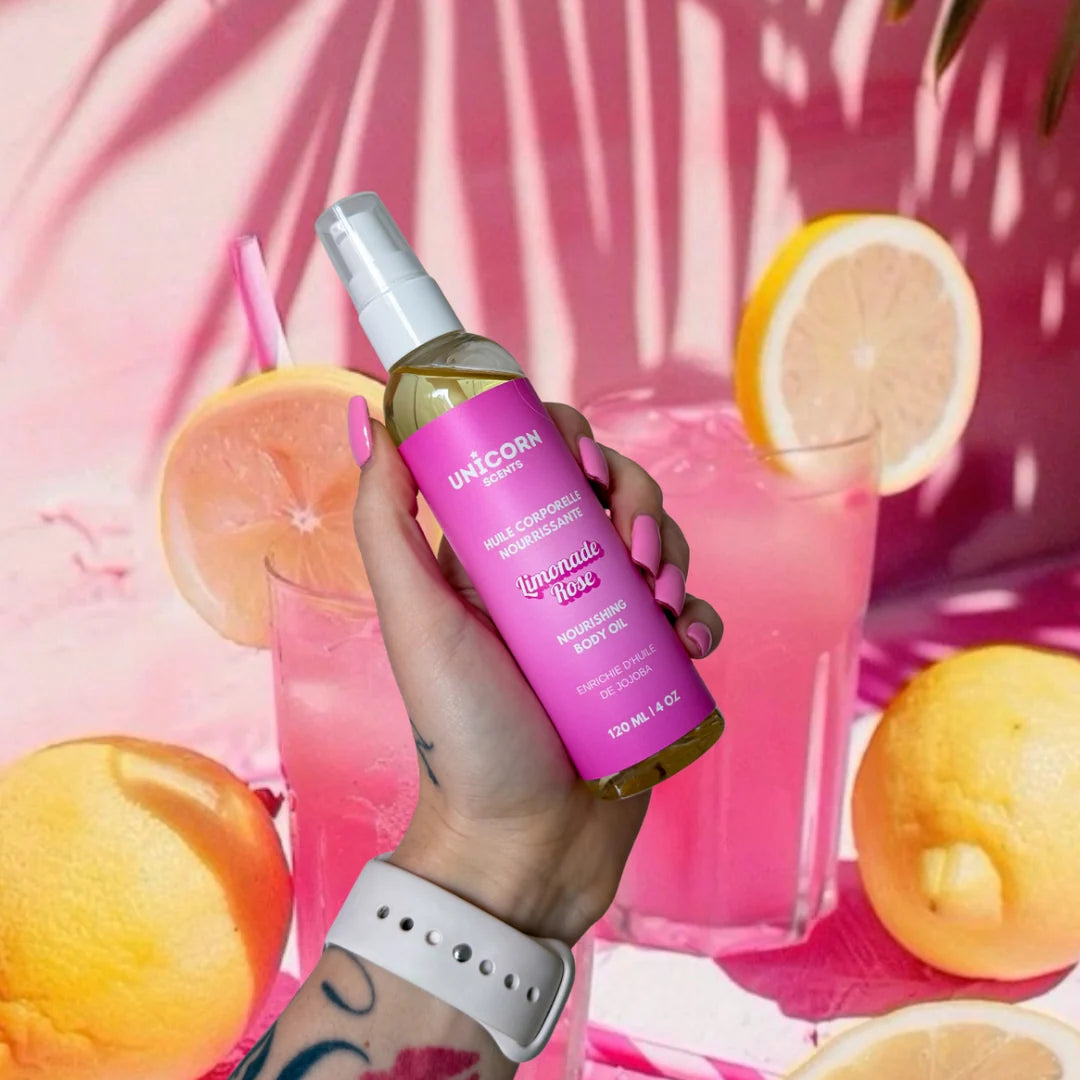 Unicorn Scents- Huile Corporelle Limonade rose