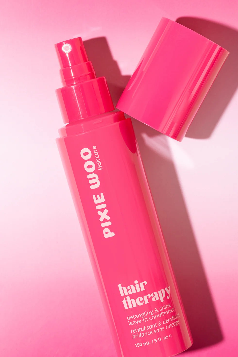 Pixie woo- Revitalisant & démêlant brillance sans rinçage - Warm Raspberry