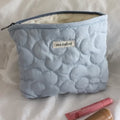 Moi d'abord -Trousse à cosmétique Flora bleu